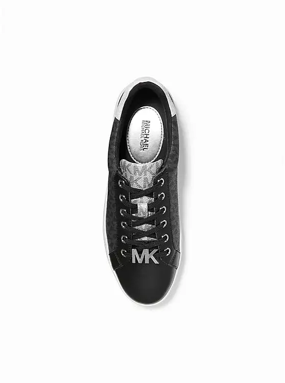 Michael Kors Poppy Color-Block Logo Sneaker