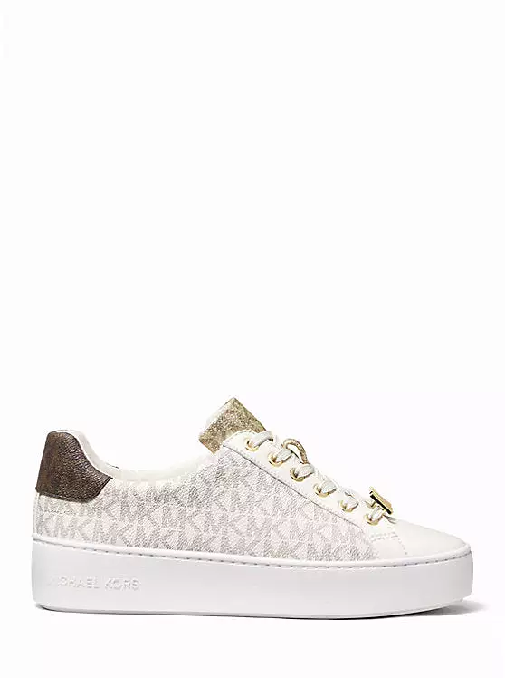 Michael Kors Poppy Color-Block Logo Sneaker