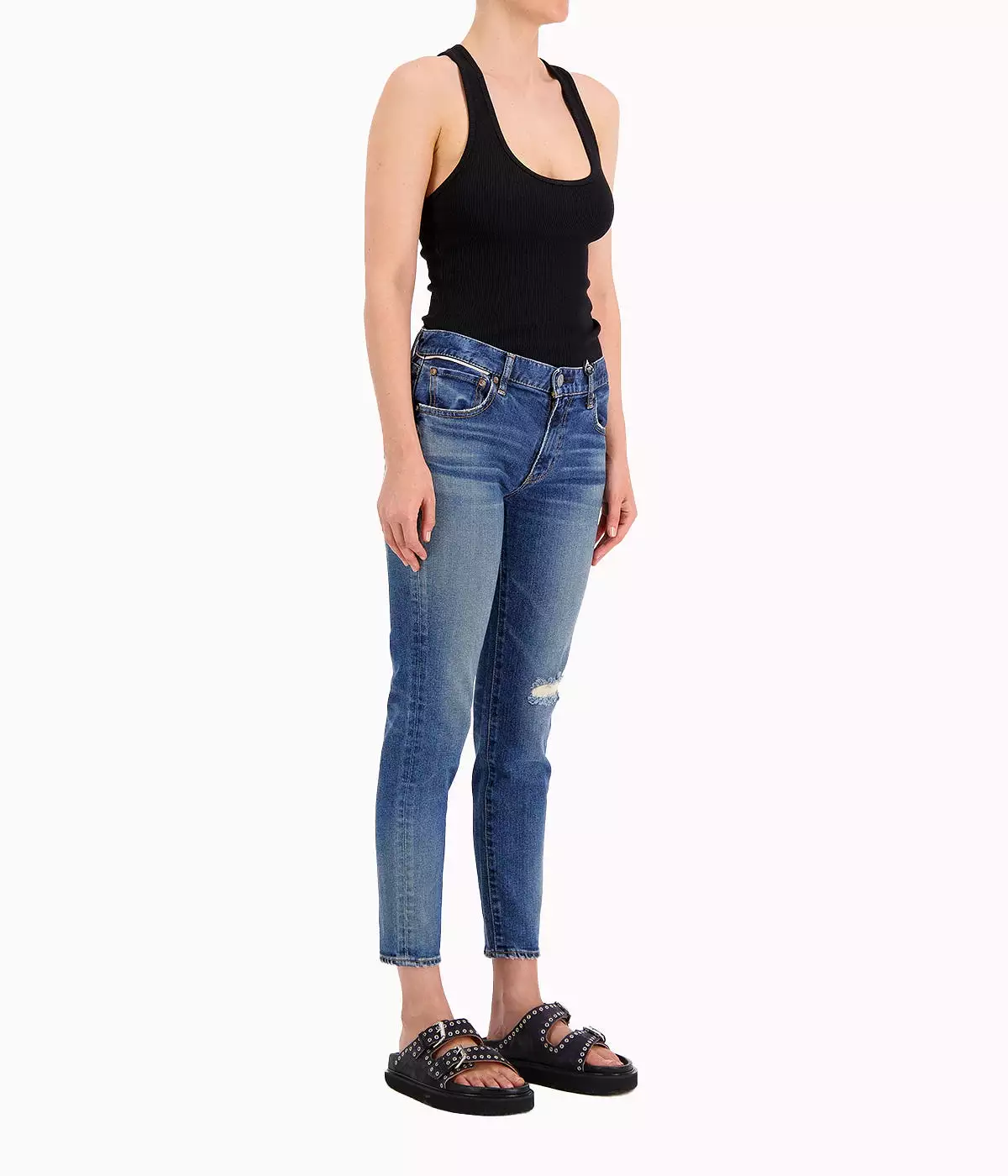 MV Garner Skinny Jean in Blue