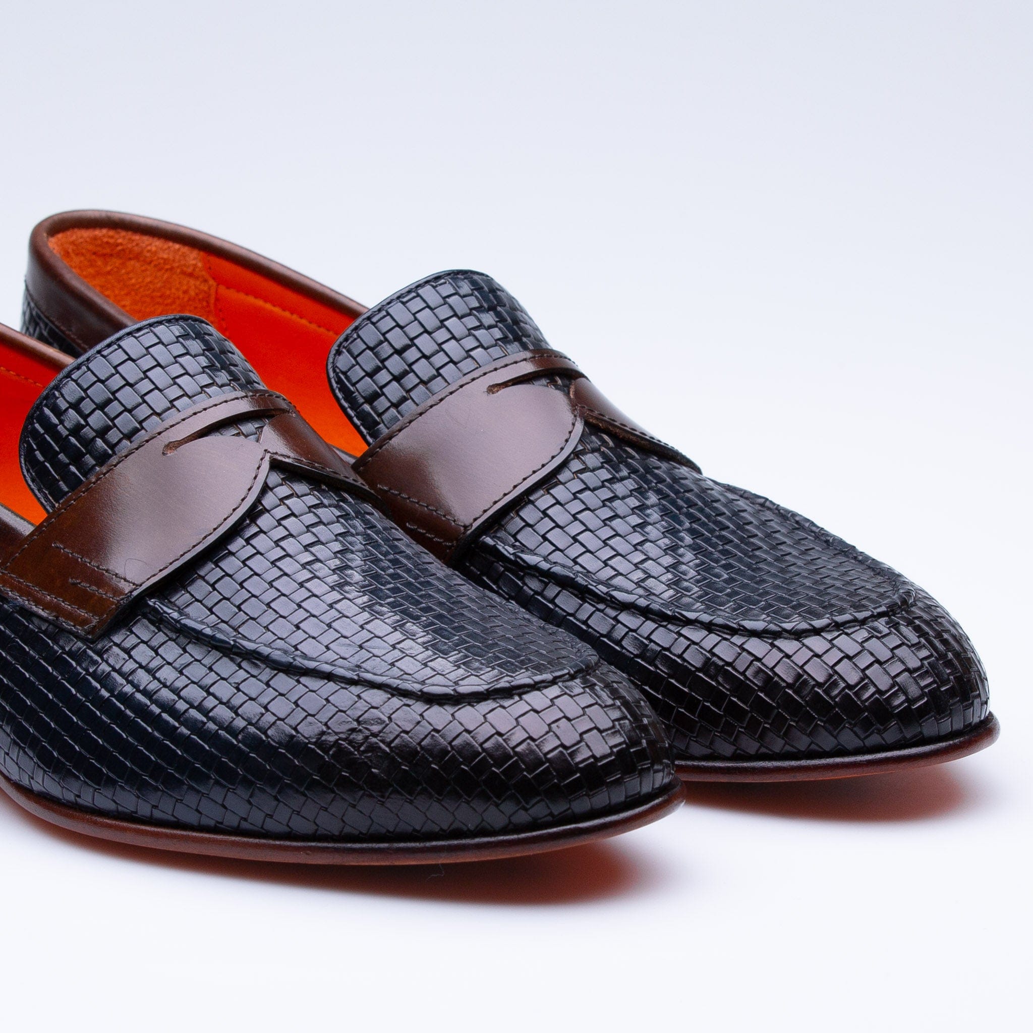 Navy Dean Loafer Classic Shoes