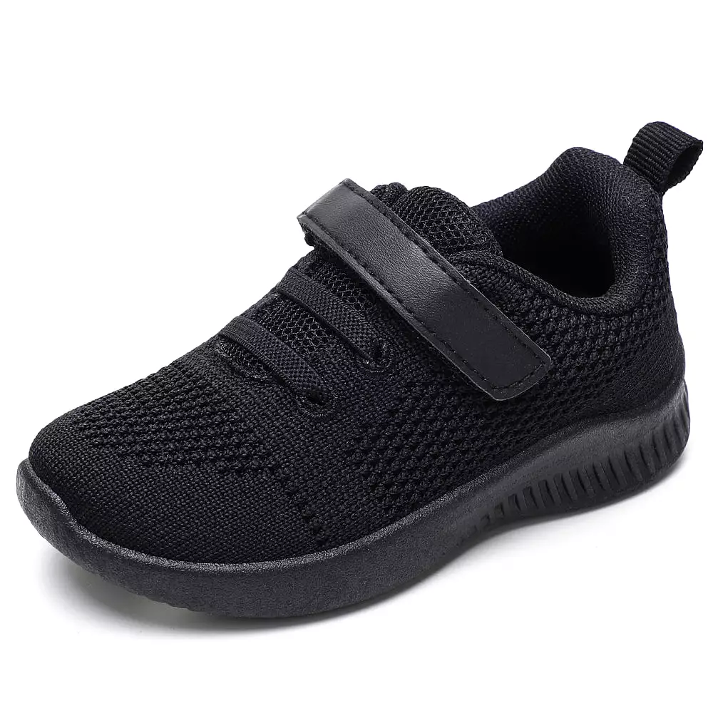 Nerteo Toddler Boys Tennis Shoes Kids Breathable Knit Sneaker