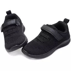 Nerteo Toddler Boys Tennis Shoes Kids Breathable Knit Sneaker