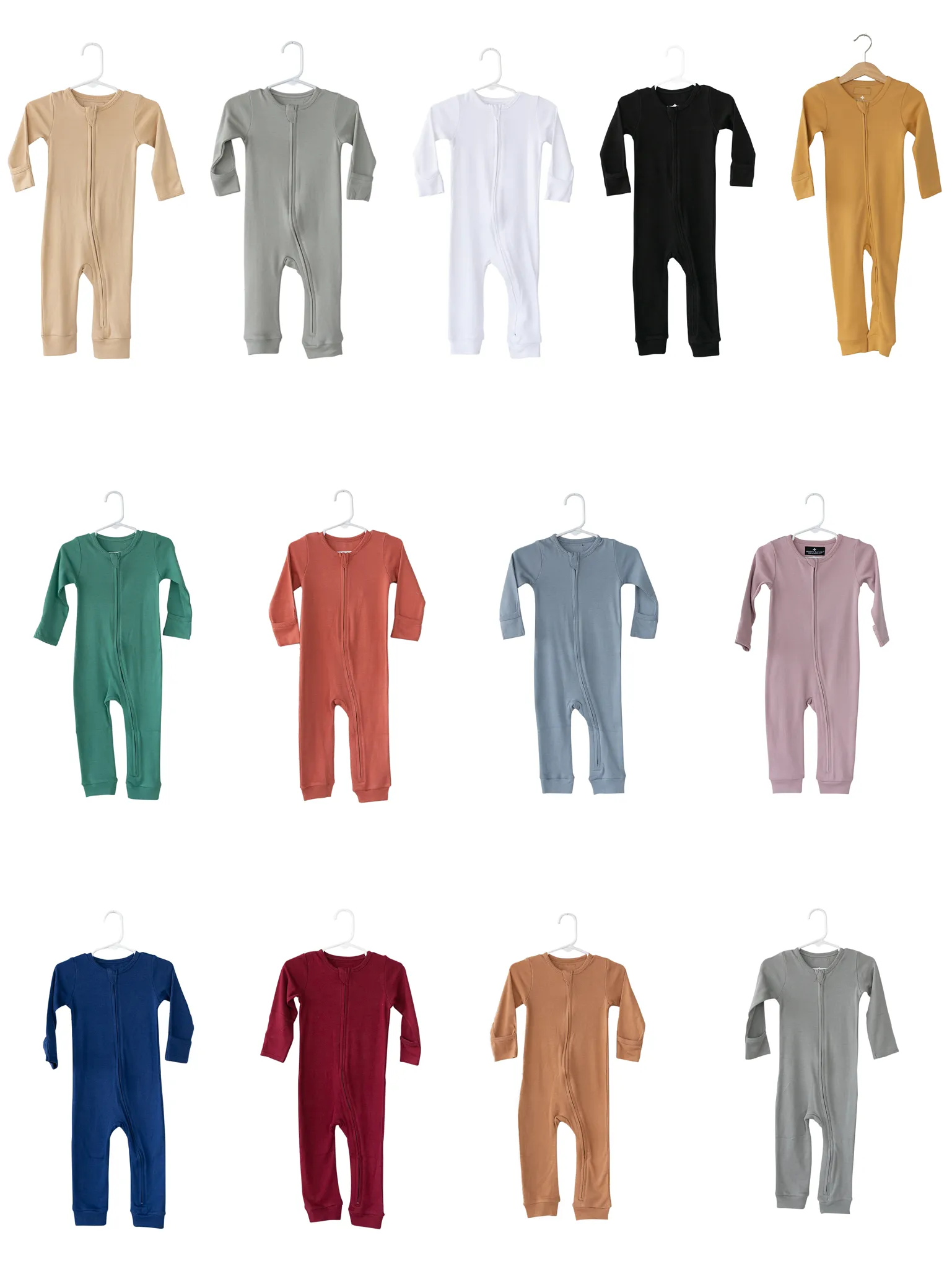 Organic Zip Coverall - Colors