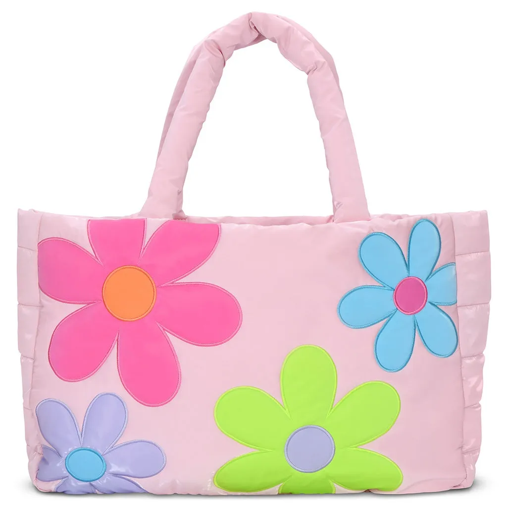 Pretty Petals Puffy Weekender Bag- Girls