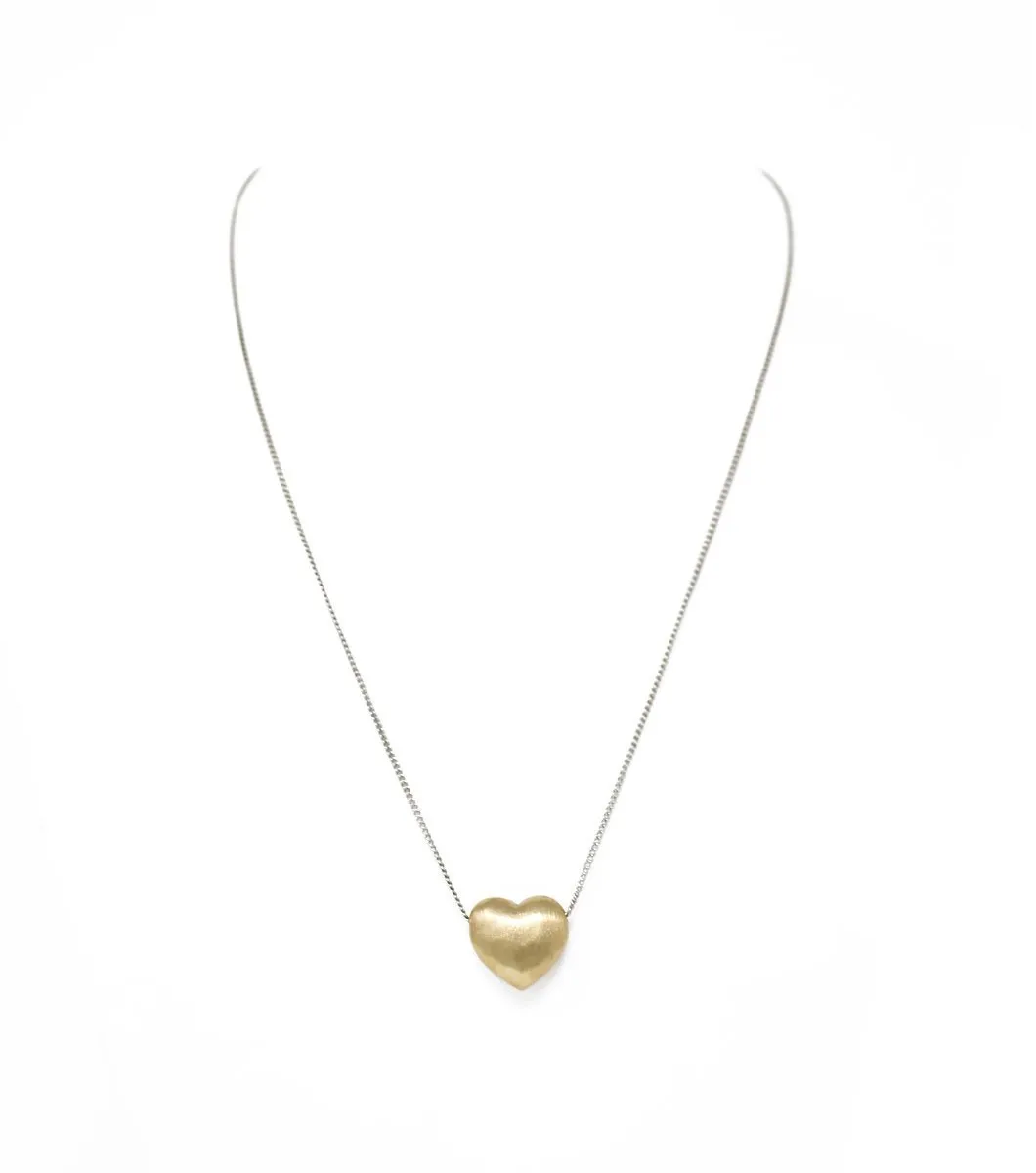 Puffy Heart Necklace