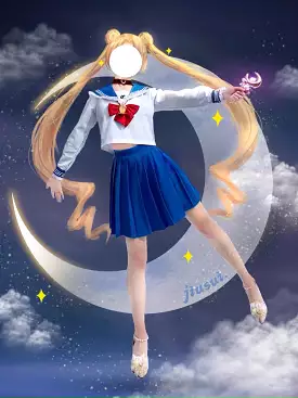 Sailormoon jk uniform style top