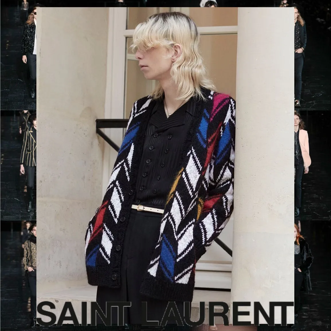 Saint Laurent  |Wool Nylon Luxury Cardigans