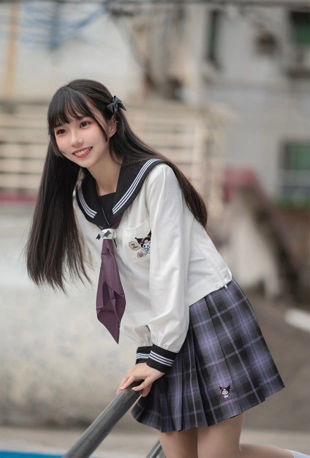 Sanrio collaboration Kuromi JK uniform top