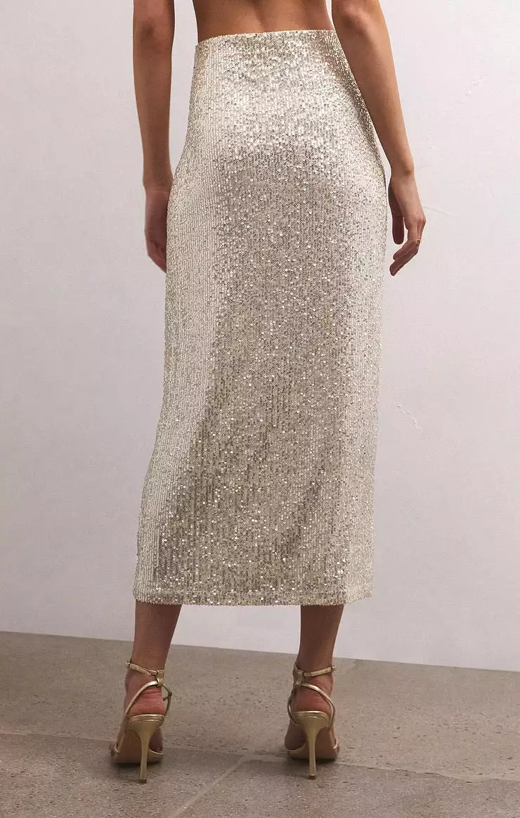 Saturn Sequin Skirt