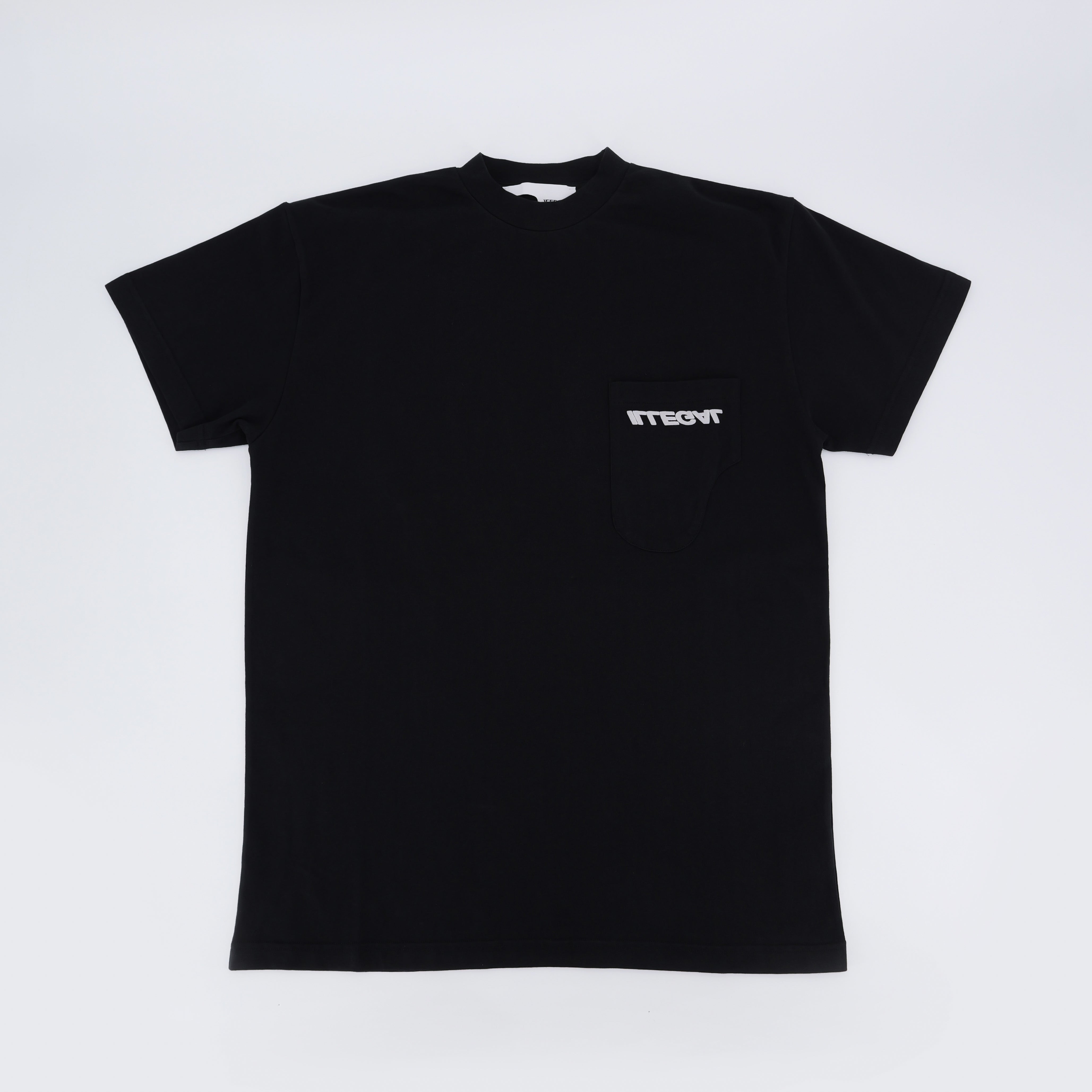 SEE THROUGH TEE BLACK