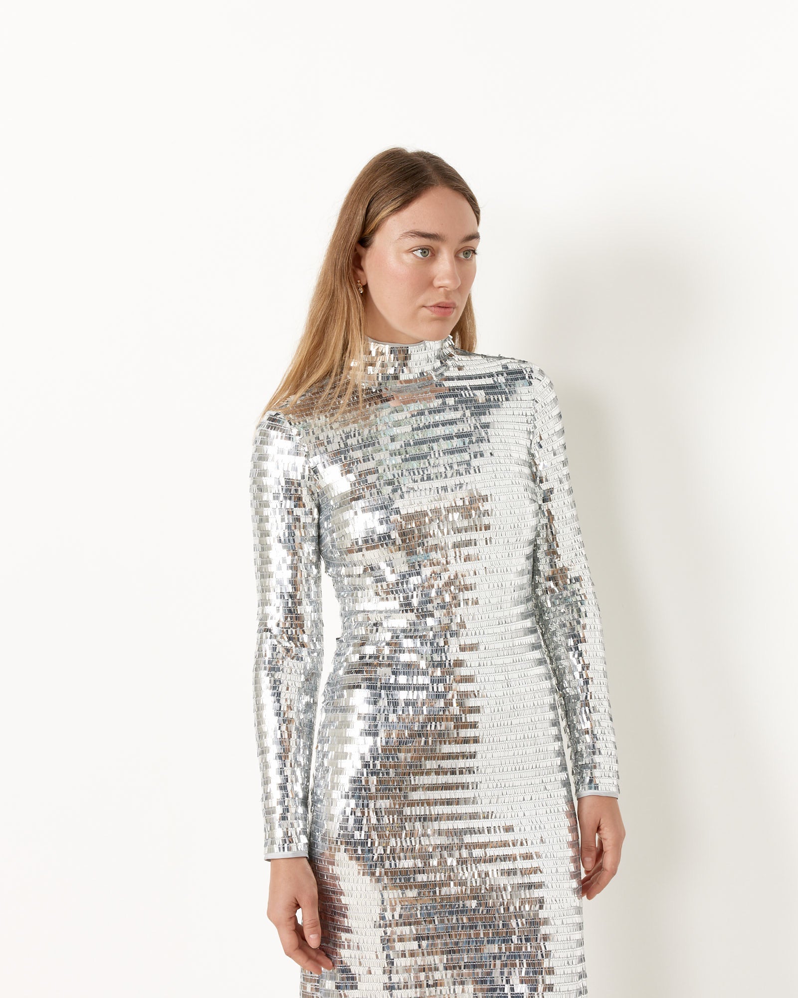 Sequin Sculpty Dress