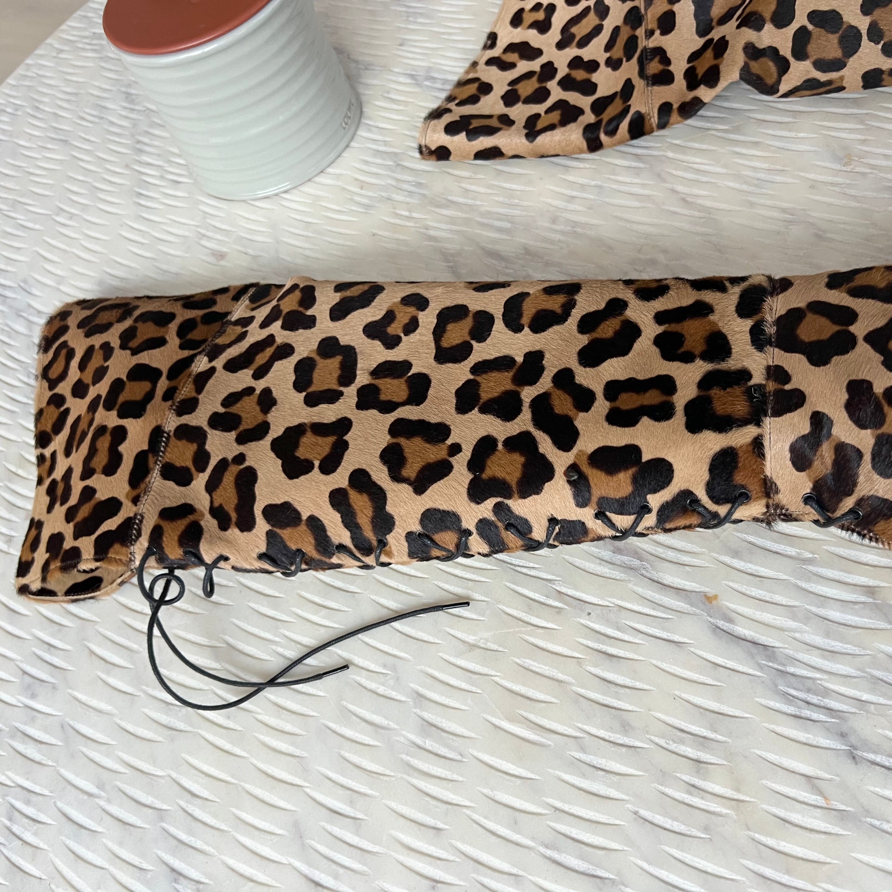 Stuart Weitzman Leopard Boots