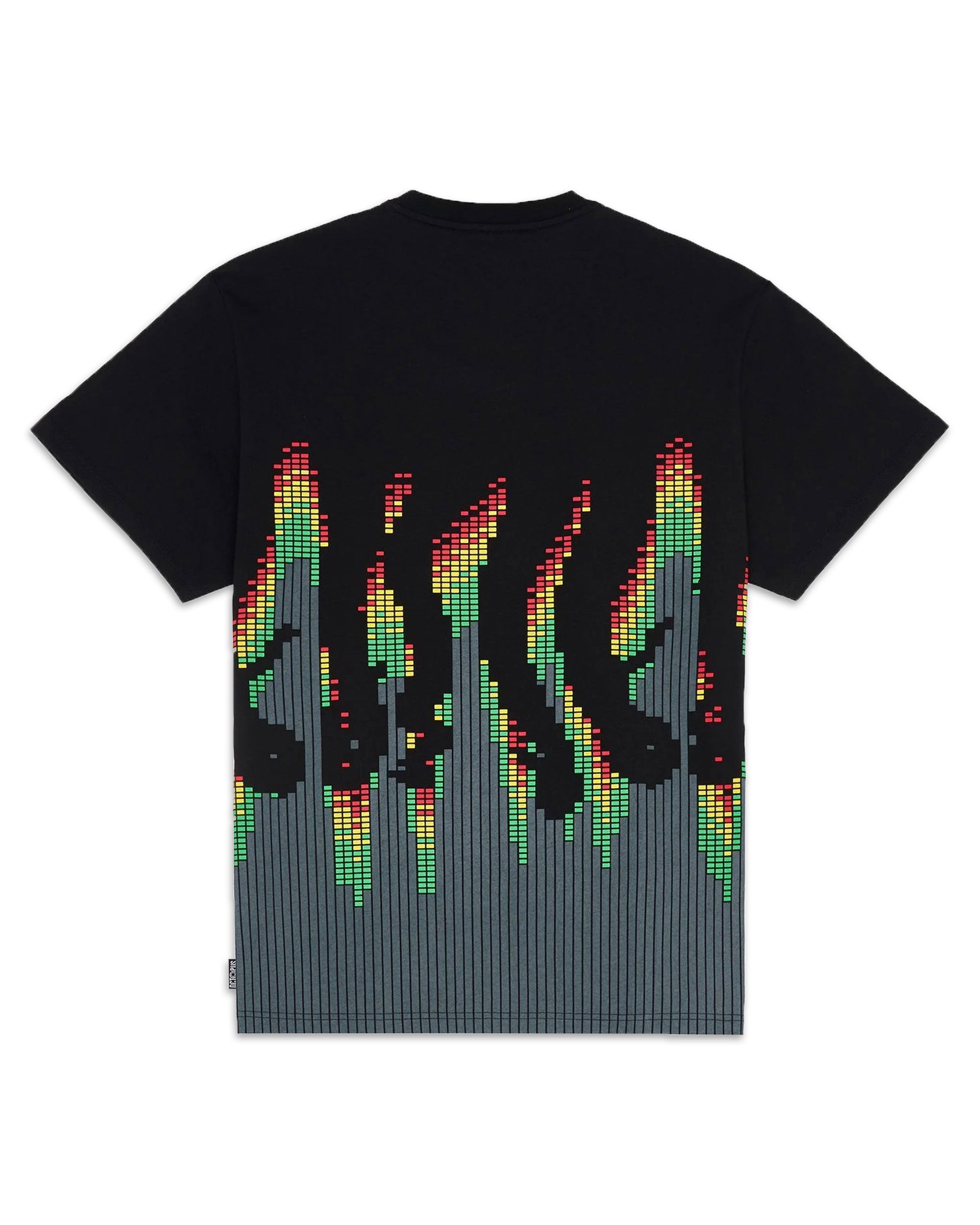 T-Shirt Uomo Octopus Sound Wave Tee Black