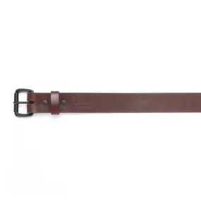 TANNER GOODS STANDARD BELT COGNAC/BLACK