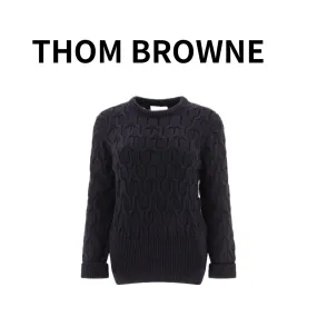 THOM BROWNE  |Wool V-neck & Crew neck