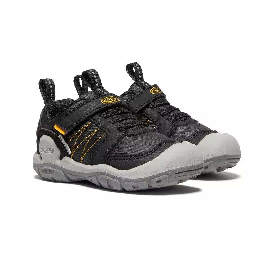 Toddlers' Knotch Peak Sneaker  |  Black/KEEN Yellow