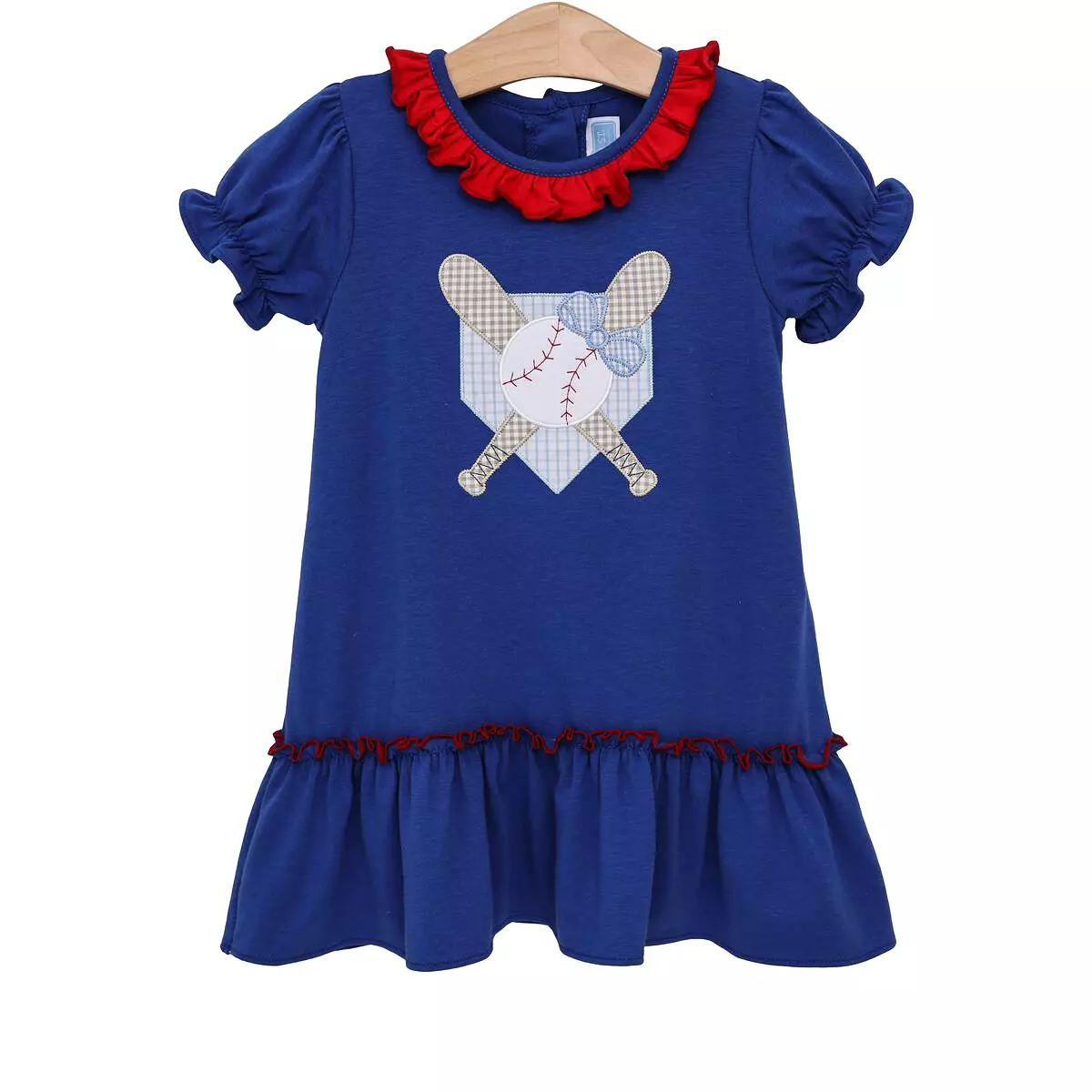 Trotter Street Kids - Homerun Ruffle Dress