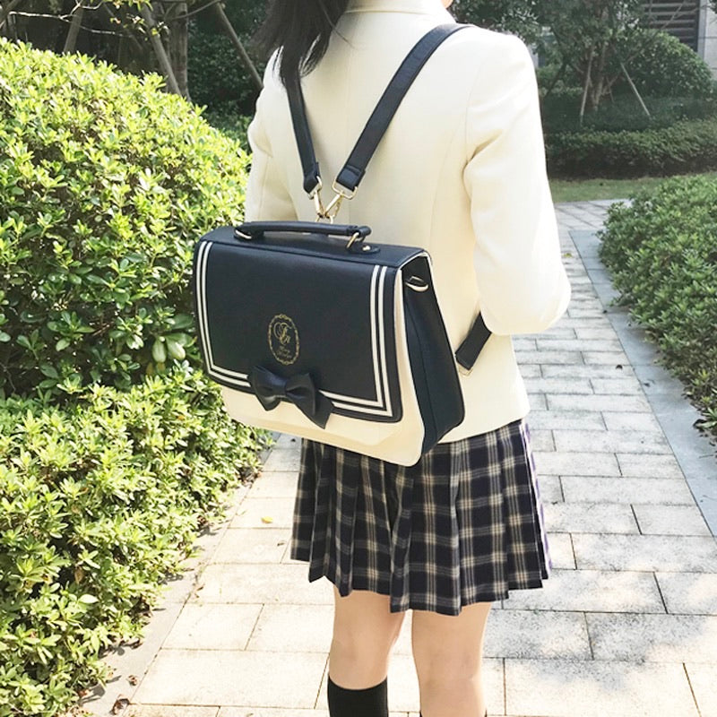 Uniform Jk style backpack shoulder bag