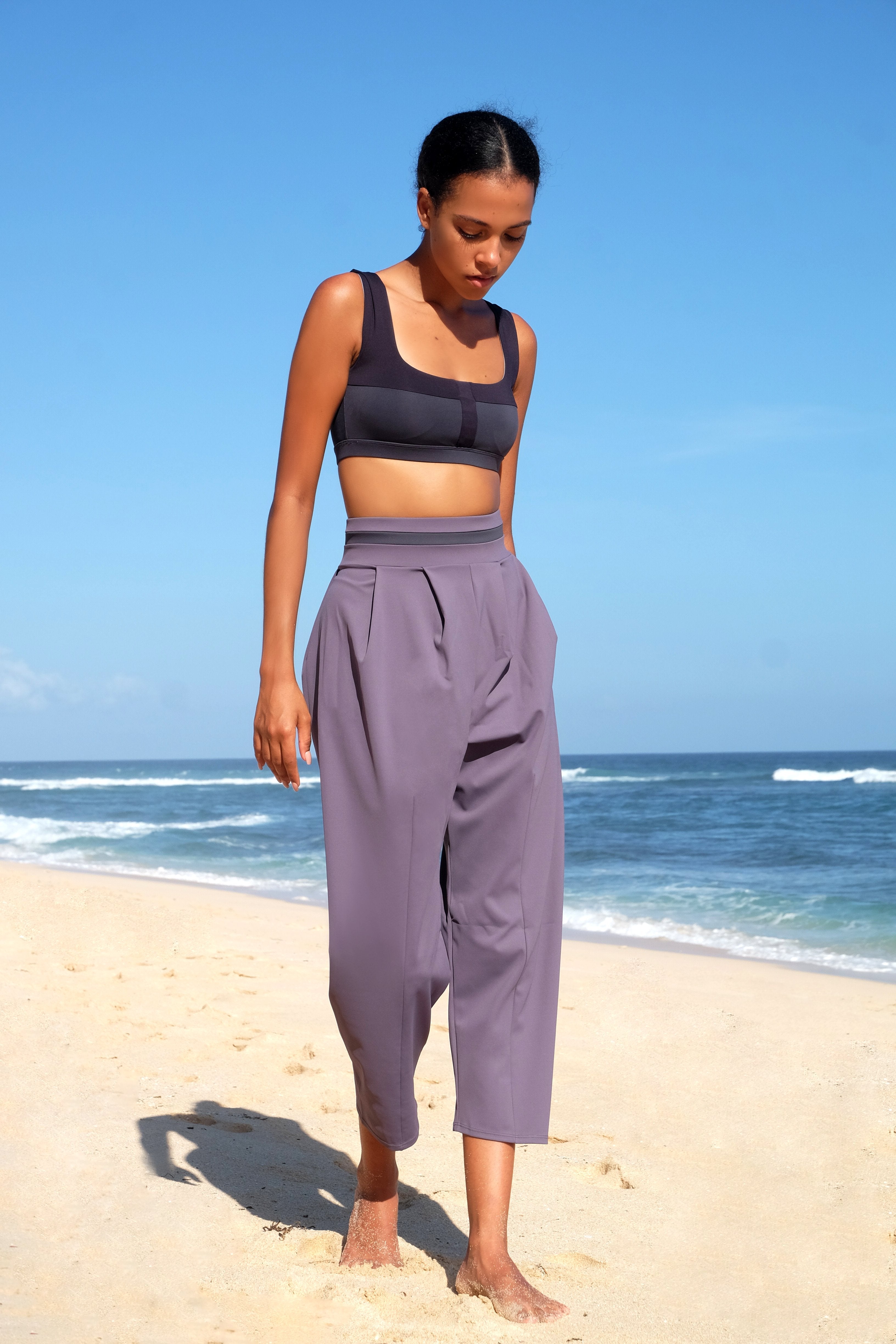 Urban Loose Fit Pintuck Pants (2colors)