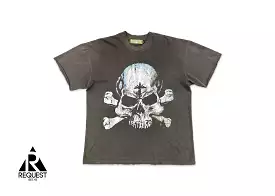 Vertabrae Skull Tee Black