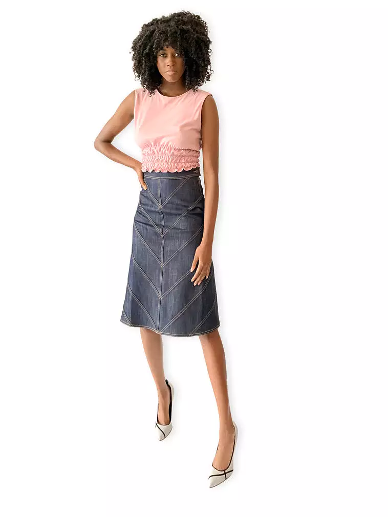 WARWICK DENIM SKIRT