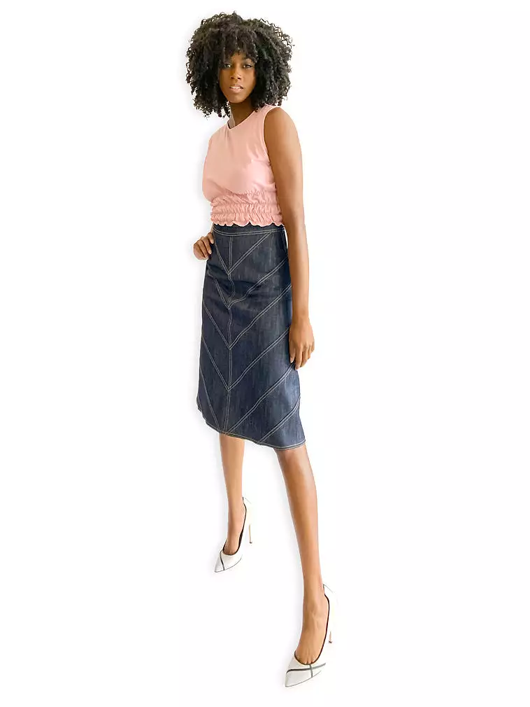 WARWICK DENIM SKIRT