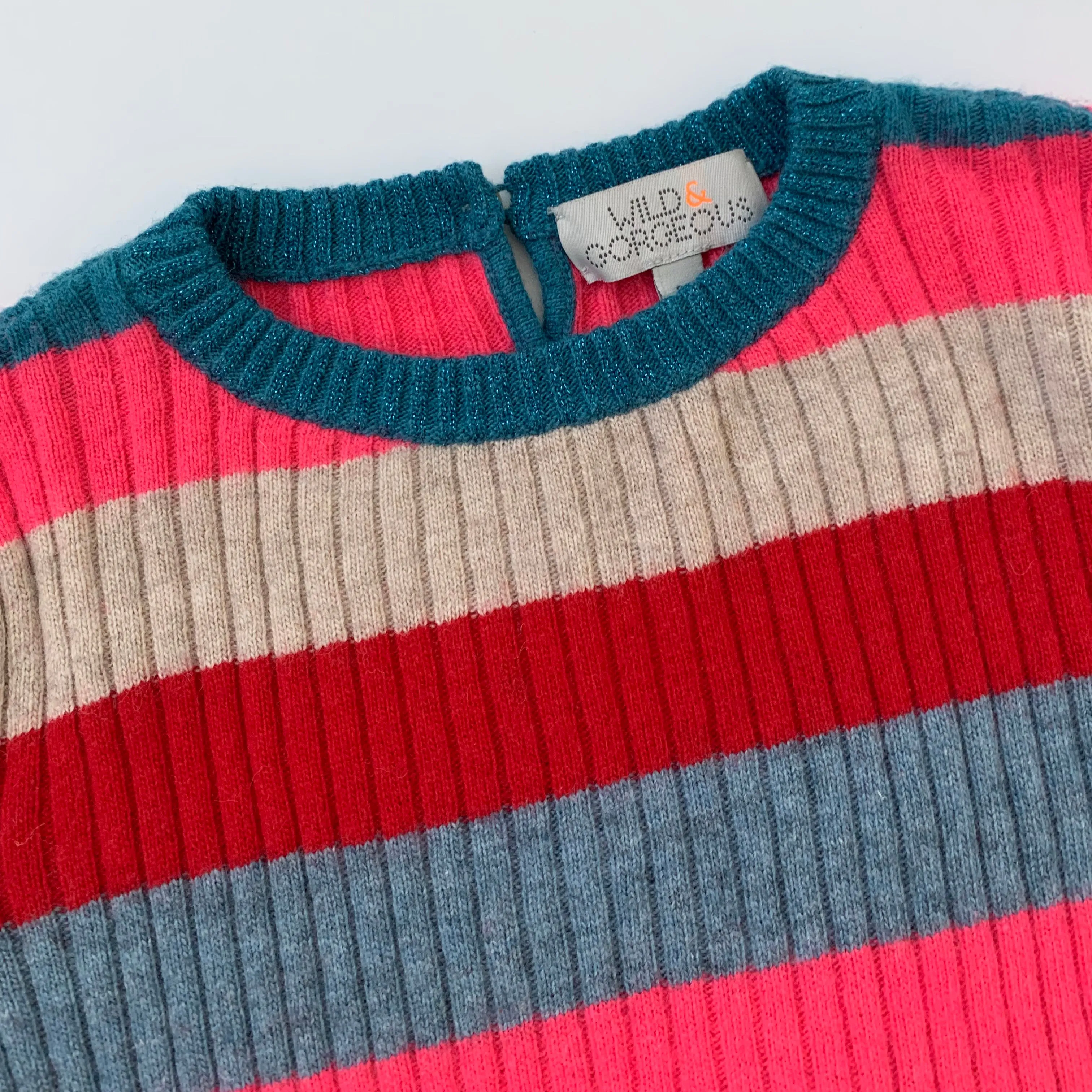 Wild & Gorgeous Stripe Jumper: 2-3 Years