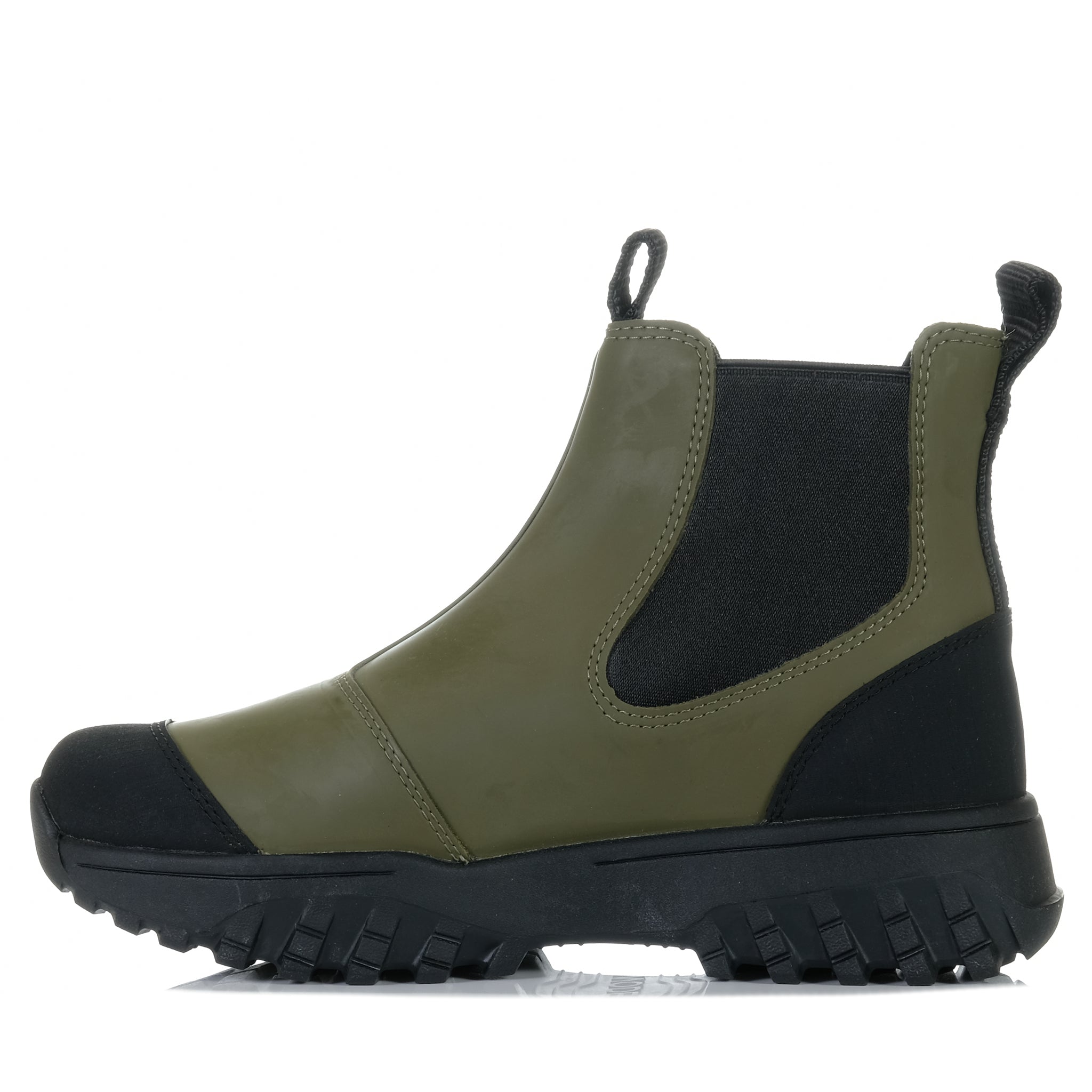 Woden Magda Track Waterproof Dark Olive